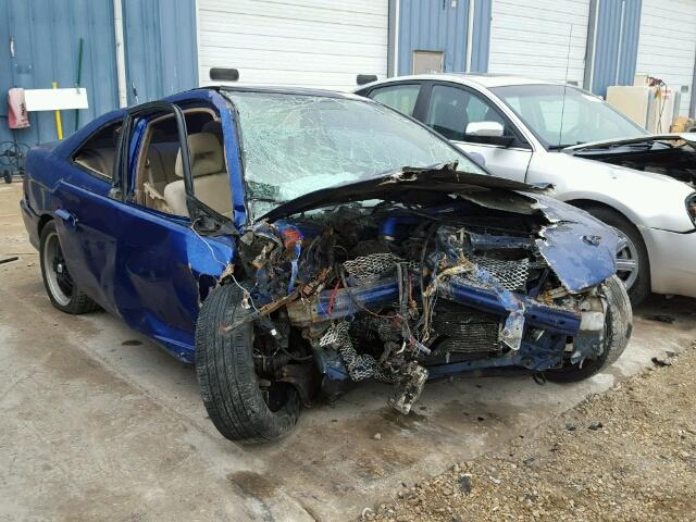 1HGEM21934L014371 - 2004 HONDA CIVIC EX BLUE photo 1