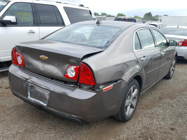1G1ZC5E03CF137920 - 2012 CHEVROLET MALIBU 1LT BROWN photo 4