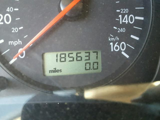 3VWRK69M21M134059 - 2001 VOLKSWAGEN JETTA GL BLACK photo 8