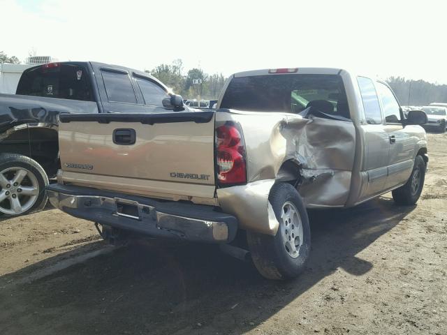 2GCEC19T341311142 - 2004 CHEVROLET SILVERADO GOLD photo 4