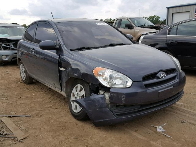 KMHCM3AC6AU158702 - 2010 HYUNDAI ACCENT BLU BLUE photo 1