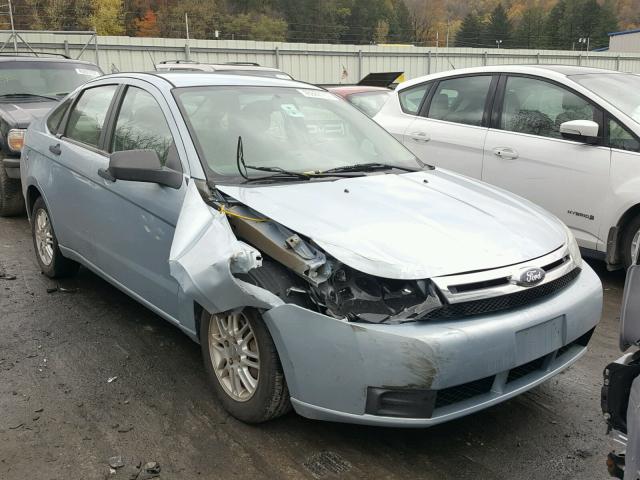 1FAHP35N88W221476 - 2008 FORD FOCUS SE BLUE photo 1