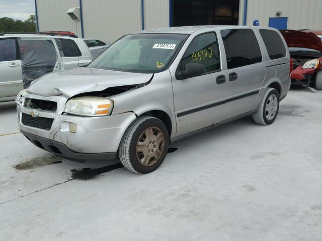 1GNDV23197D104497 - 2007 CHEVROLET UPLANDER L SILVER photo 2