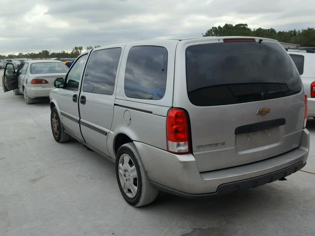 1GNDV23197D104497 - 2007 CHEVROLET UPLANDER L SILVER photo 3