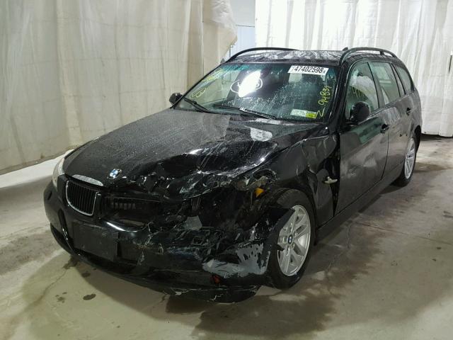 WBAVT73577FZ35341 - 2007 BMW 328 XIT BLACK photo 2