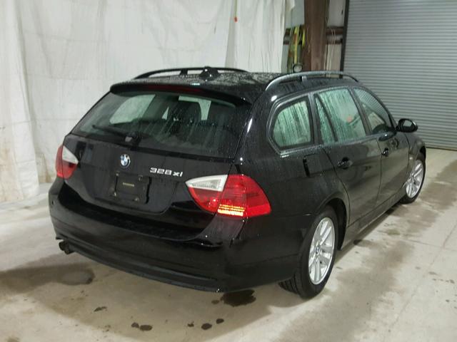 WBAVT73577FZ35341 - 2007 BMW 328 XIT BLACK photo 4