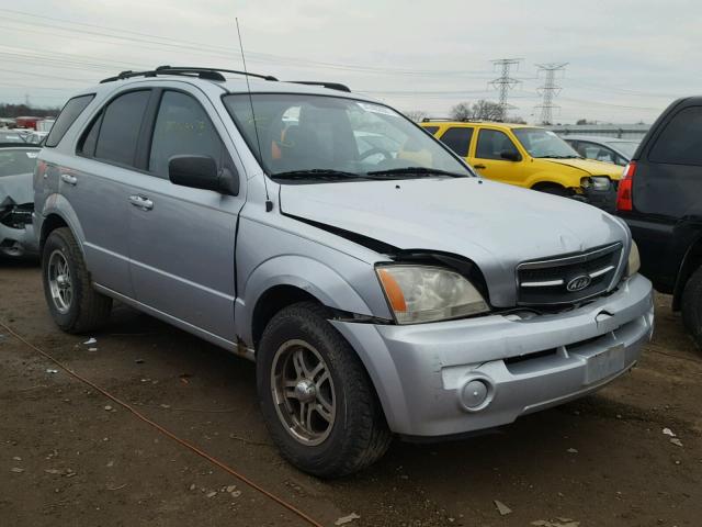 KNDJD733045270085 - 2004 KIA SORENTO EX SILVER photo 1