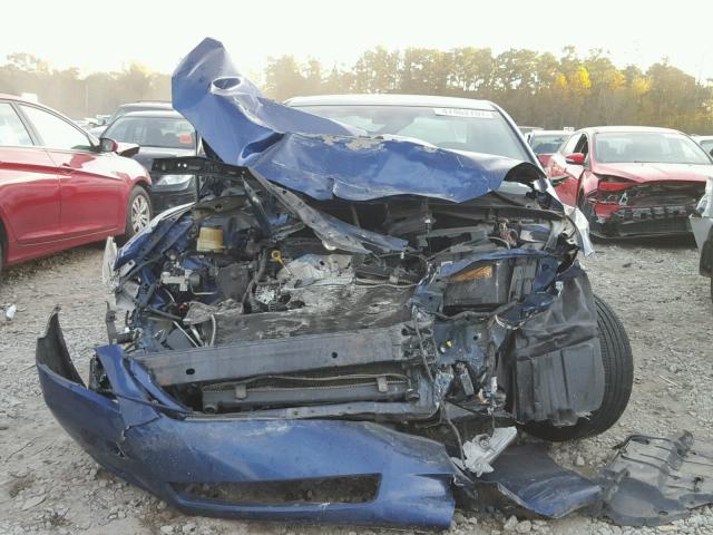 4T1BE46K69U271611 - 2009 TOYOTA CAMRY BLUE photo 9