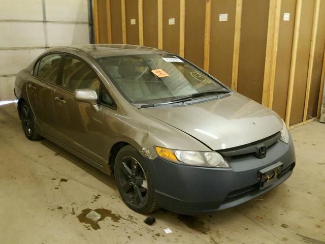 1HGFA16866L023561 - 2006 HONDA CIVIC EX GRAY photo 1