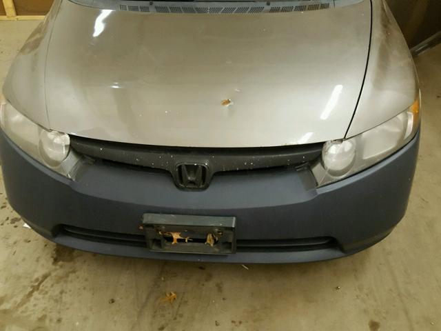 1HGFA16866L023561 - 2006 HONDA CIVIC EX GRAY photo 9