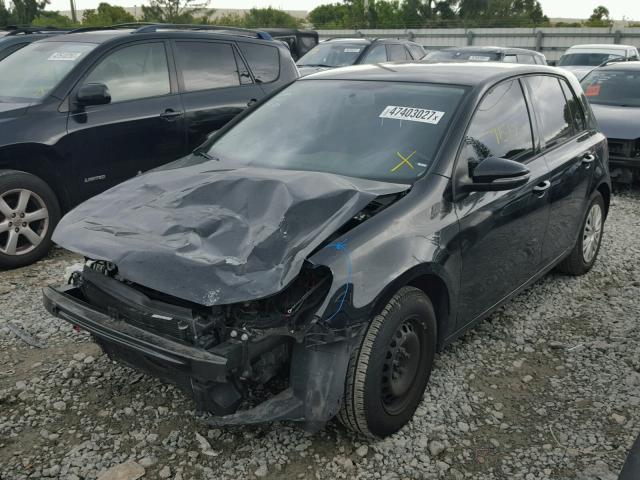 WVWDA7AJ8BW261293 - 2011 VOLKSWAGEN GOLF 黑色 照片 2