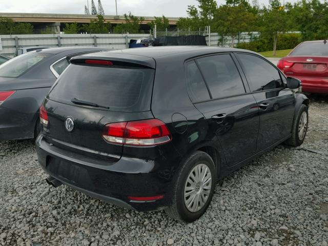 WVWDA7AJ8BW261293 - 2011 VOLKSWAGEN GOLF 黑色 照片 4