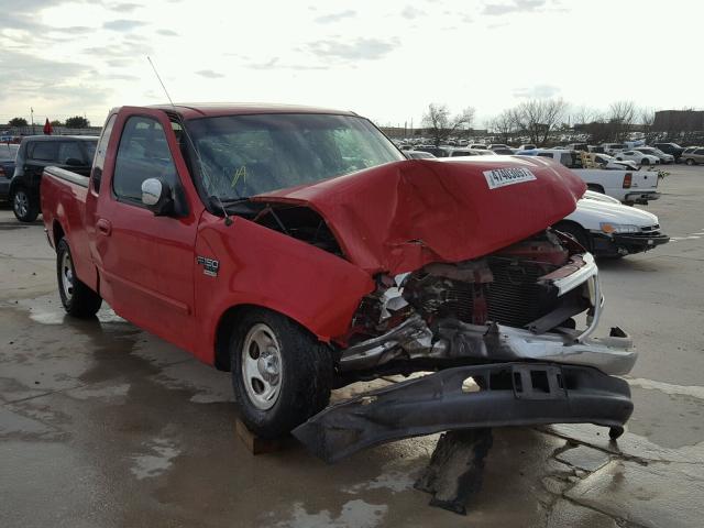 1FTRX17W41KE46662 - 2001 FORD F150 RED photo 1