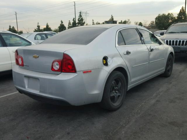 1G1ZA5EU9CF394038 - 2012 CHEVROLET MALIBU LS SILVER photo 4