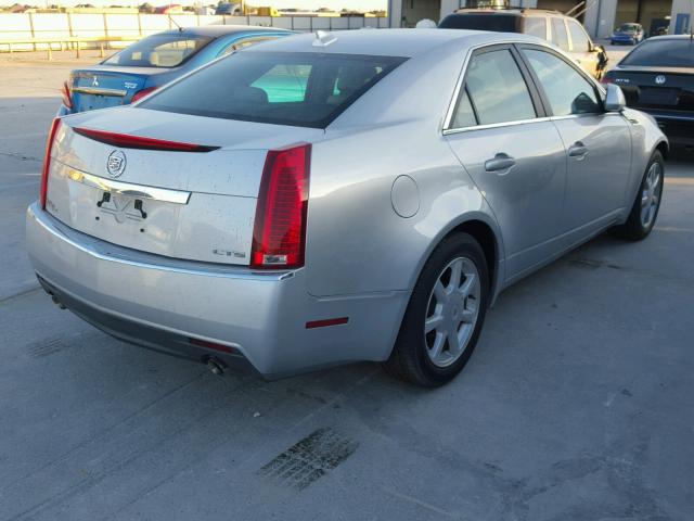 1G6DF577590112289 - 2009 CADILLAC CTS SILVER photo 4