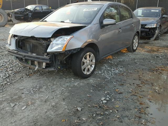 3N1AB61E48L687030 - 2008 NISSAN SENTRA 2.0 GRAY photo 2