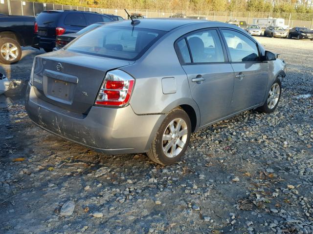 3N1AB61E48L687030 - 2008 NISSAN SENTRA 2.0 GRAY photo 4