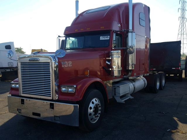 1FUJAPAV16DU26052 - 2006 FREIGHTLINER CONVENTION RED photo 2