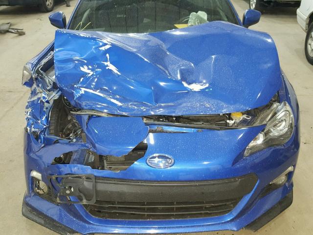 JF1ZCAC18F9601028 - 2015 SUBARU BRZ 2.0 LI BLUE photo 7