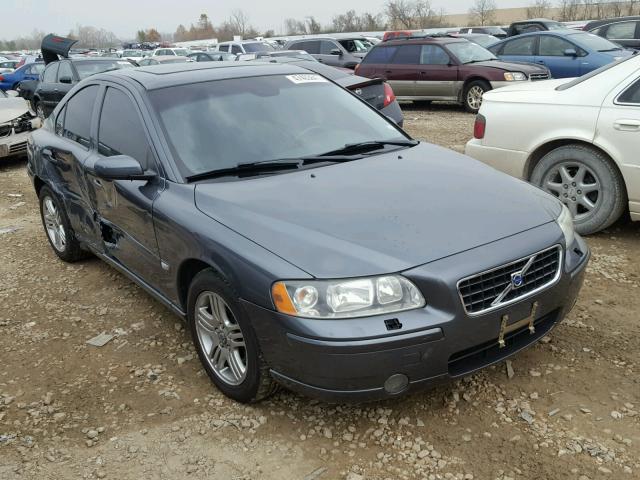 YV1RS592062531645 - 2006 VOLVO S60 2.5T GRAY photo 1