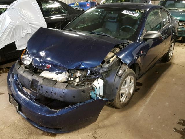 1G8AM15F67Z176658 - 2007 SATURN ION LEVEL BLUE photo 2