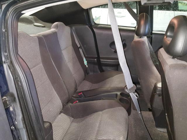 1G8AM15F67Z176658 - 2007 SATURN ION LEVEL BLUE photo 6