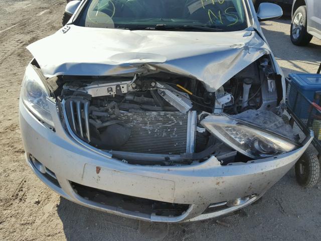 1G4PP5SK1E4152886 - 2014 BUICK VERANO SILVER photo 9