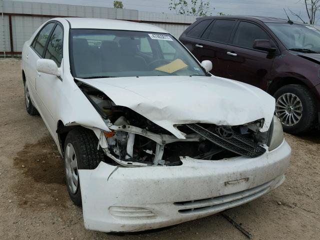 4T1BE32K73U123264 - 2003 TOYOTA CAMRY LE WHITE photo 1