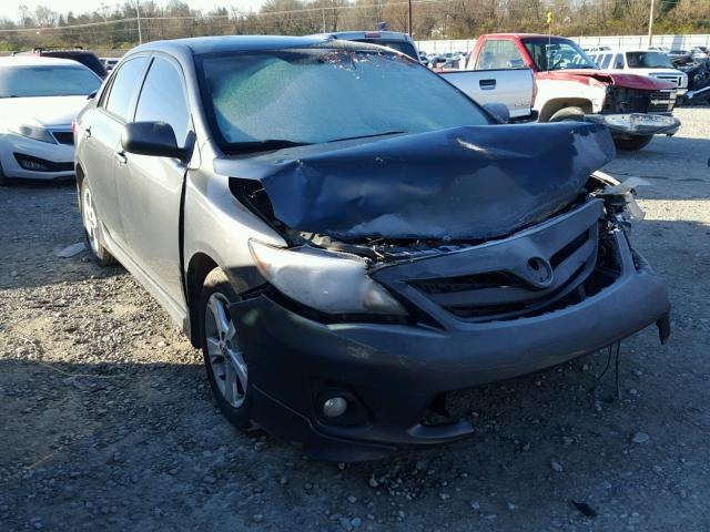 2T1BU4EE7DC955852 - 2013 TOYOTA COROLLA BA GRAY photo 1