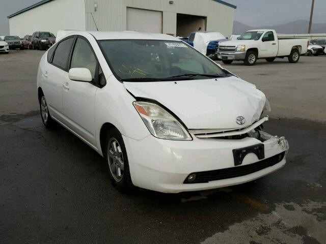 JTDKB20U253004851 - 2005 TOYOTA PRIUS WHITE photo 1