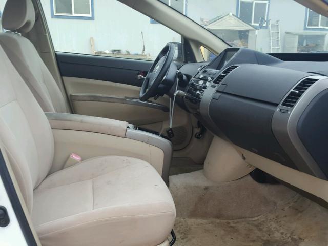 JTDKB22U140019399 - 2004 TOYOTA PRIUS 白色 照片 5