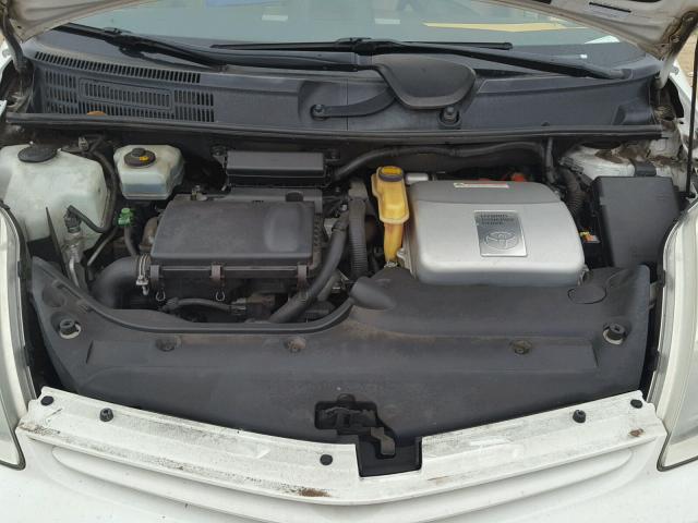 JTDKB22U140019399 - 2004 TOYOTA PRIUS 白色 照片 7