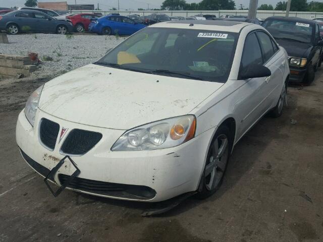 1G2ZM551964269419 - 2006 PONTIAC G6 GTP WHITE photo 2