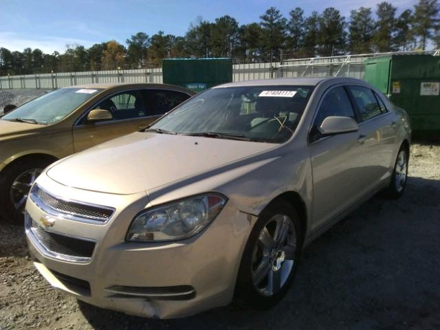 1G1ZD5EUXBF247068 - 2011 CHEVROLET MALIBU 2LT BEIGE photo 2