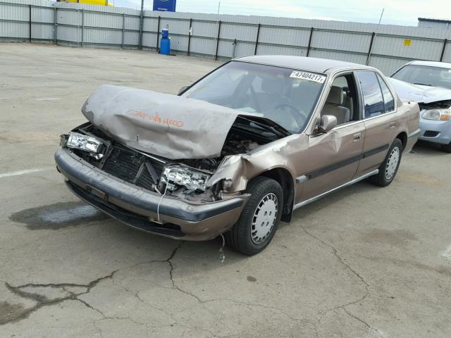 1HGCB7650MA154633 - 1991 HONDA ACCORD LX BROWN photo 2