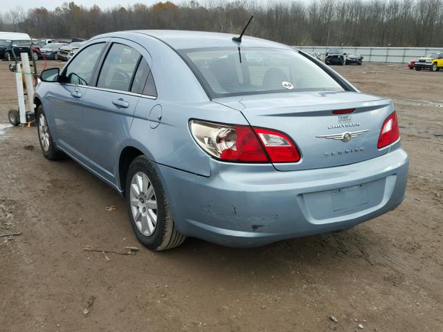 1C3LC46BX9N533417 - 2009 CHRYSLER SEBRING LX BLUE photo 3