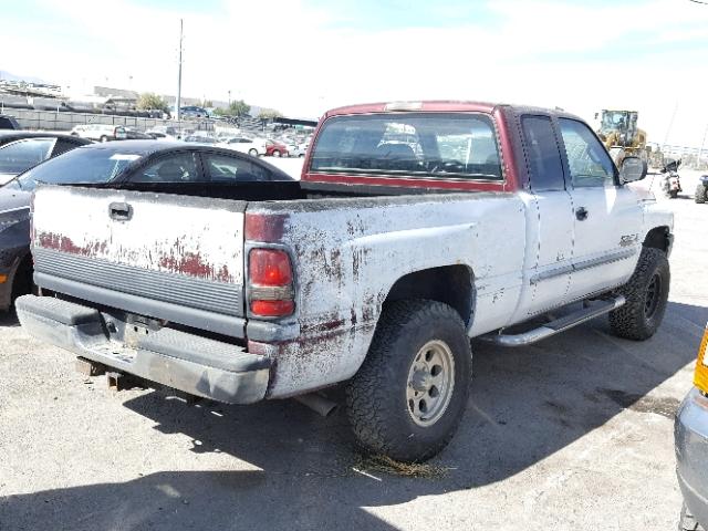 3B7HF13Z01G249350 - 2001 DODGE RAM 1500 MAROON photo 4