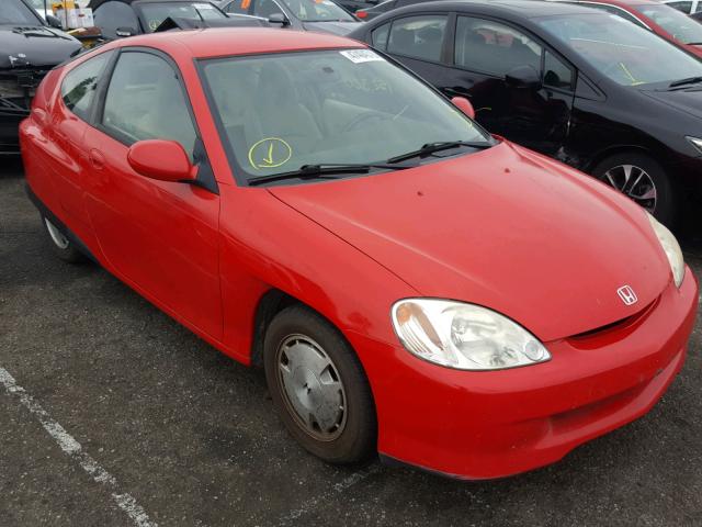 JHMZE13786S000413 - 2006 HONDA INSIGHT RED photo 1