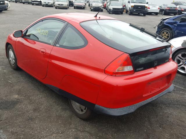 JHMZE13786S000413 - 2006 HONDA INSIGHT RED photo 3