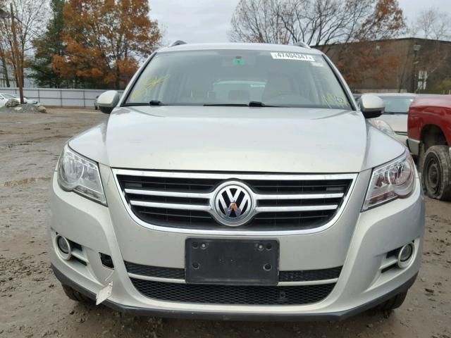 WVGBV7AX0BW514456 - 2011 VOLKSWAGEN TIGUAN S CREAM photo 9