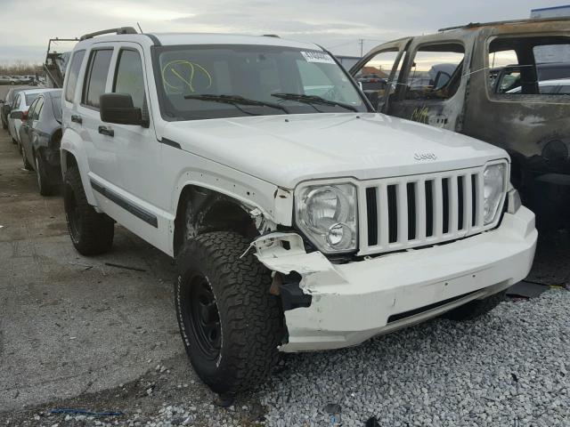 1J8GN28KX9W532005 - 2009 JEEP LIBERTY SP WHITE photo 1