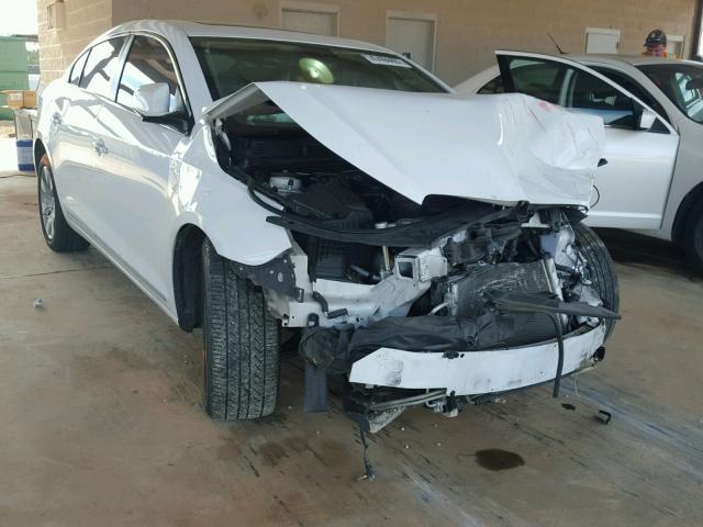 1G4GE5EV2AF233759 - 2010 BUICK LACROSSE C WHITE photo 1