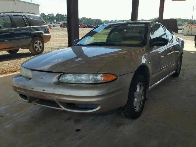 1G3NL12E04C174361 - 2004 OLDSMOBILE ALERO GL TAN photo 2