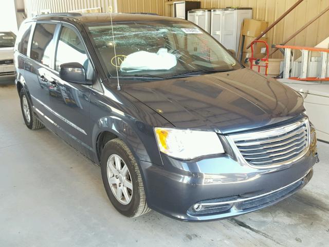 2C4RC1BG8DR594041 - 2013 CHRYSLER TOWN & COU GRAY photo 1