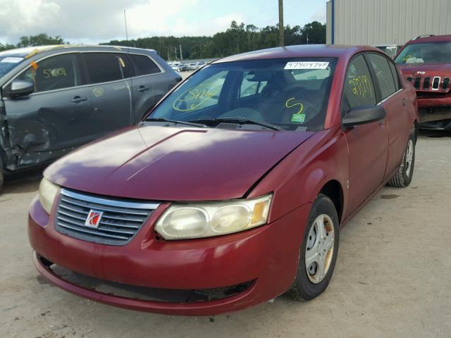 1G8AG52FX5Z125342 - 2005 SATURN ION LEVEL BURGUNDY photo 2