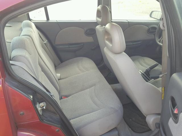 1G8AG52FX5Z125342 - 2005 SATURN ION LEVEL BURGUNDY photo 6