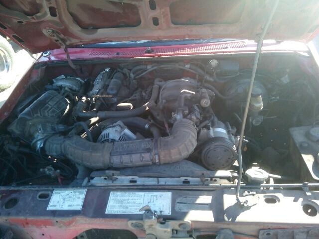 1FMCU22XXMUE55097 - 1991 FORD EXPLORER RED photo 7