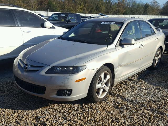 1YVHP80C285M26742 - 2008 MAZDA 6 I GRAY photo 2