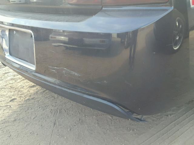 1G1ZC5EB5AF222207 - 2010 CHEVROLET MALIBU 1LT BLACK photo 9