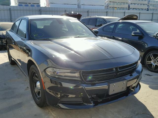 2C3CDXAG6GH272181 - 2016 DODGE CHARGER PO BLACK photo 1